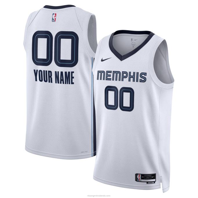 NBA 0F6D3092 camiseta de los memphis grizzlies nike blanca swingman personalizada