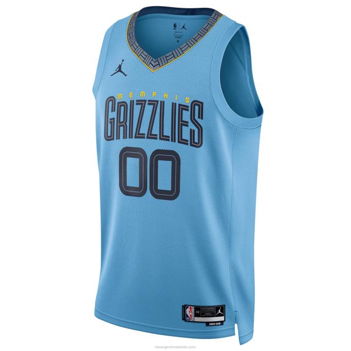 NBA 0F6D462 memphis grizzlies jordan brand azul swingman jersey personalizado
