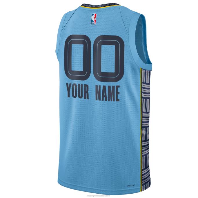 NBA 0F6D462 memphis grizzlies jordan brand azul swingman jersey personalizado