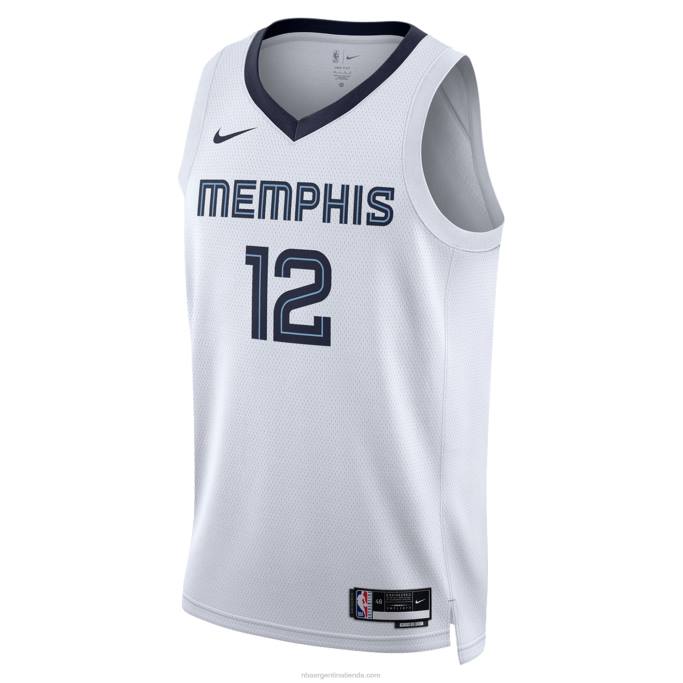 NBA 0F6D50 camiseta memphis grizzlies ja morant nike swingman blanca