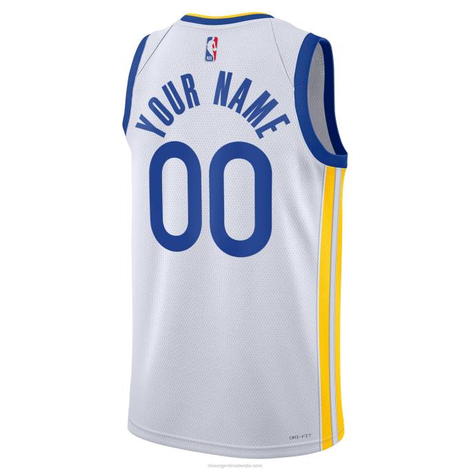 NBA 0F6D1074 camiseta golden state warriors nike blanca swingman personalizada