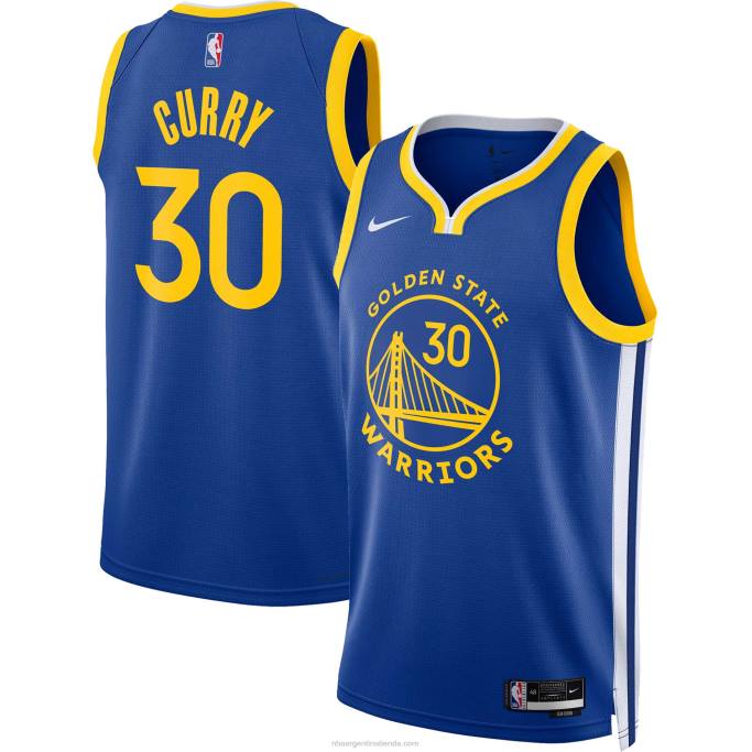 NBA 0F6D174 camiseta de los guerreros del estado dorado stephen curry nike royal swingman