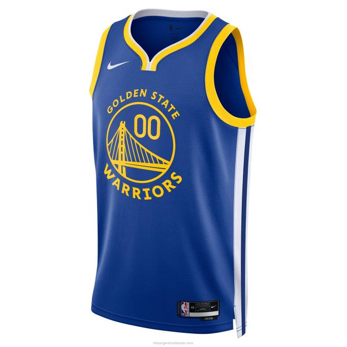 NBA 0F6D2029 camiseta golden state warriors nike azul swingman personalizada