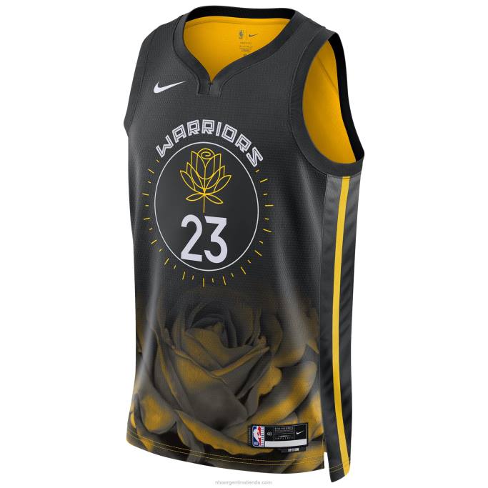 NBA 0F6D2907 camiseta golden state warriors draymond verde nike negro swingman