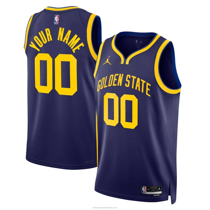 NBA 0F6D2969 golden state warriors jordan marca azul swingman jersey personalizado