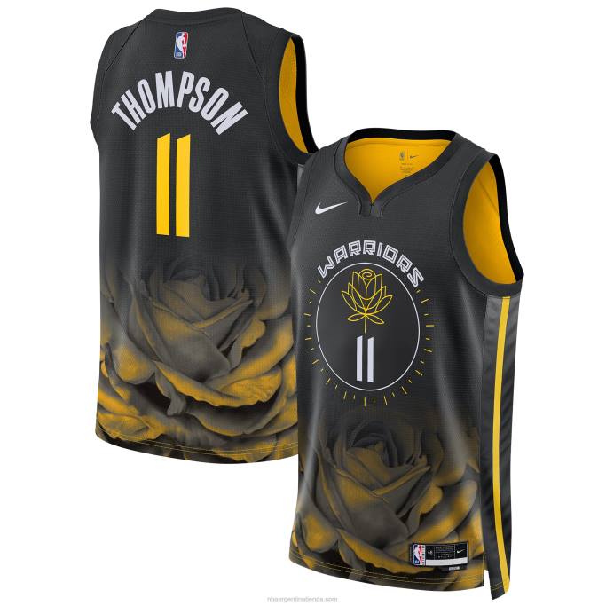 NBA 0F6D44 camiseta golden state warriors klay thompson nike swingman negra