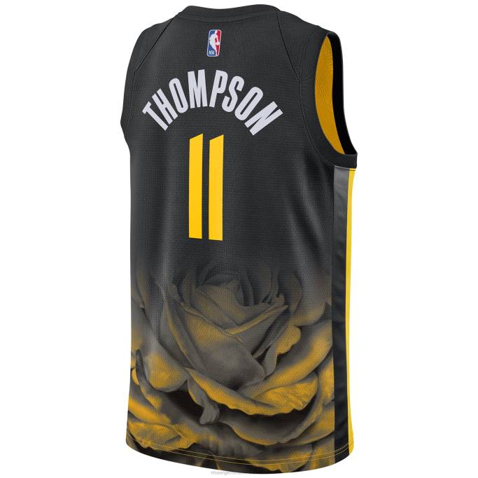 NBA 0F6D44 camiseta golden state warriors klay thompson nike swingman negra