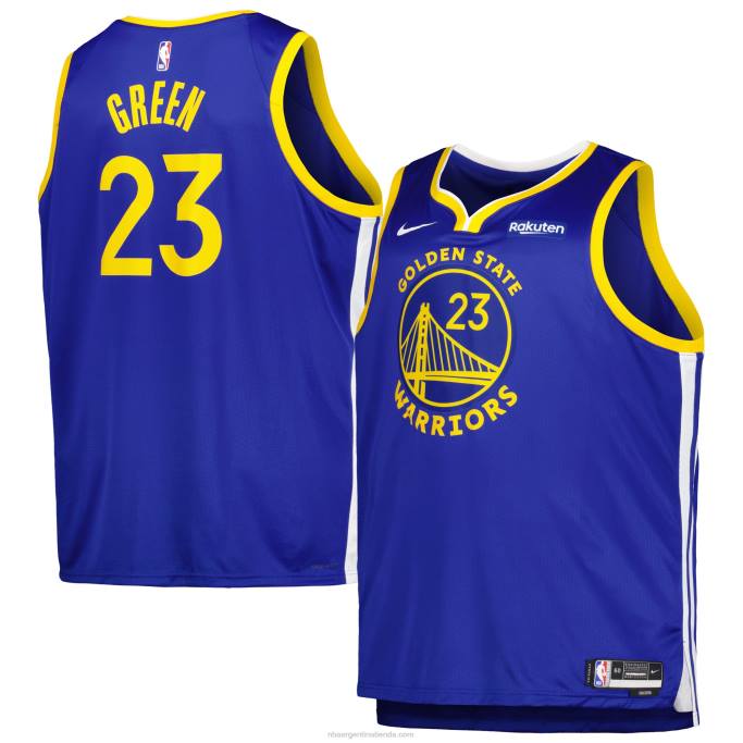 NBA 0F6D8938 golden state warriors draymond green nike royal swingman insignia jugador jersey