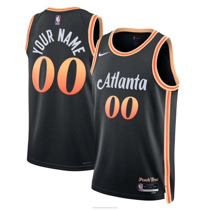 NBA 0F6D1453 atlanta hawks nike swingman negro camiseta personalizada
