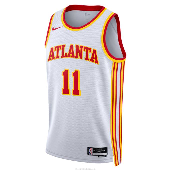 NBA 0F6D15111 atlanta hawks trae joven nike swingman blanco jersey