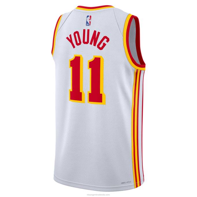 NBA 0F6D15111 atlanta hawks trae joven nike swingman blanco jersey