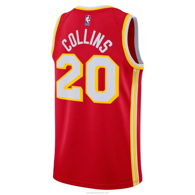 NBA 0F6D6733 atlanta hawks john collins nike rojo swingman jersey