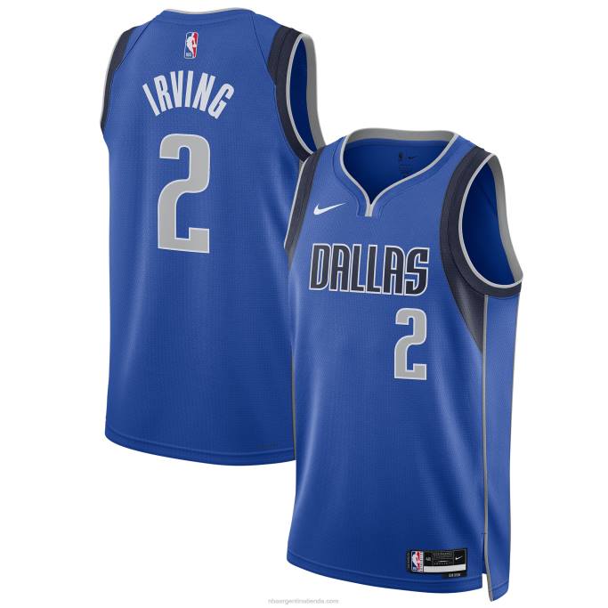 NBA 0F6D16 dallas mavericks kyrie irving nike royal swingman camiseta