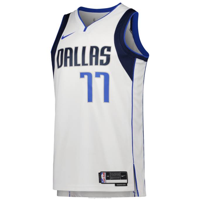 NBA 0F6D6175 camiseta nike luka doncic dallas mavericks blanca swingman