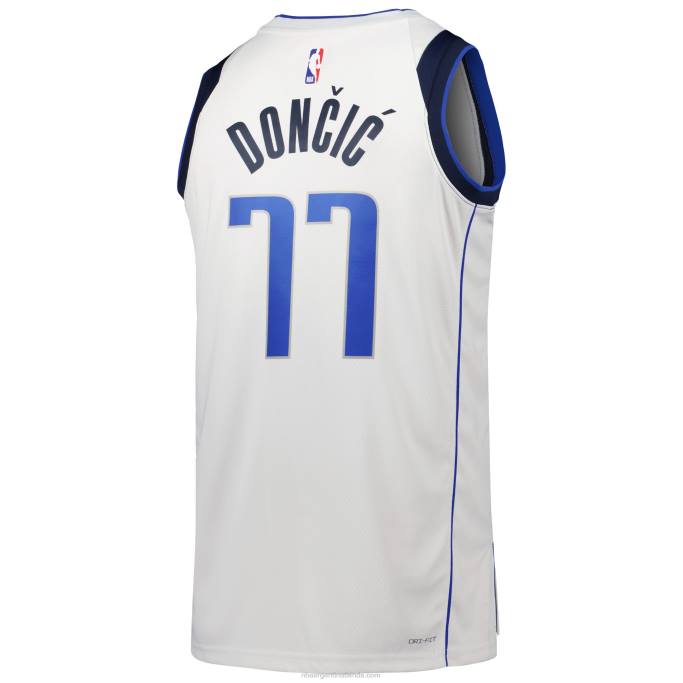 NBA 0F6D6175 camiseta nike luka doncic dallas mavericks blanca swingman