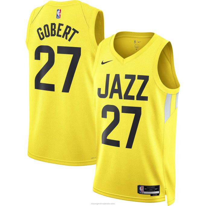 NBA 0F6D12496 utah jazz rudy gobert nike oro swingman jersey