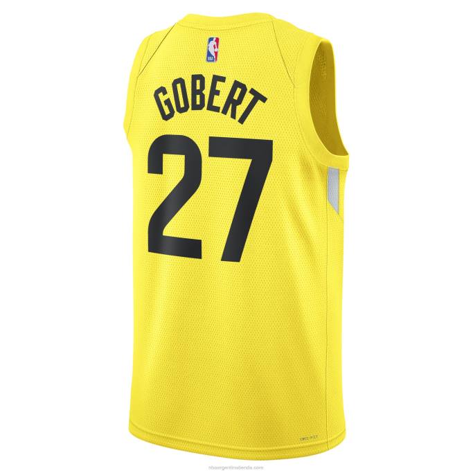 NBA 0F6D12496 utah jazz rudy gobert nike oro swingman jersey