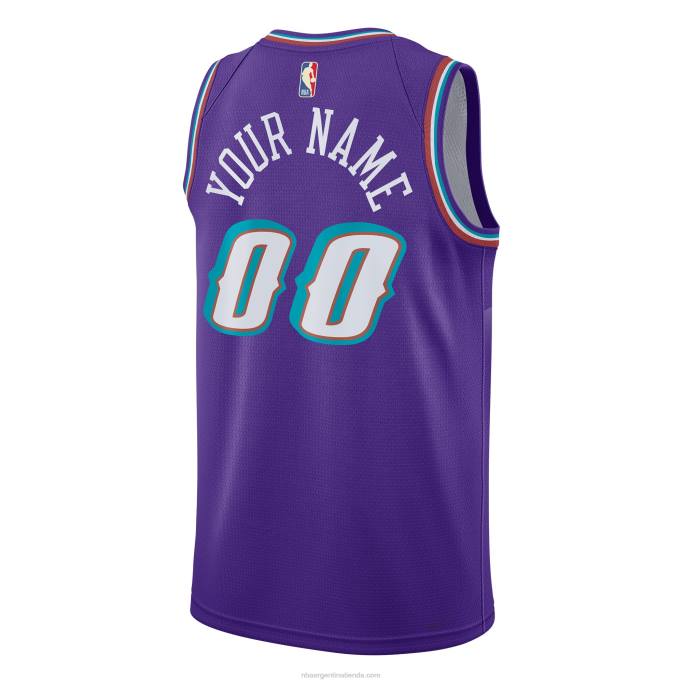 NBA 0F6D165 camiseta de utah jazz nike púrpura personalizada swingman