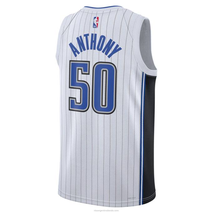 NBA 0F6D11707 camiseta orlando magic cole anthony nike blanca swingman
