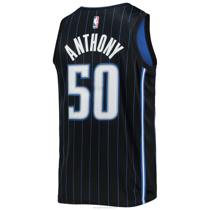 NBA 0F6D12277 camiseta orlando magic cole anthony nike negro swingman