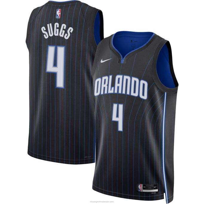 NBA 0F6D14850 orlando magic jalen suggs nike negro swingman jersey