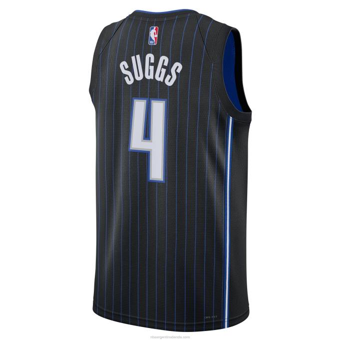 NBA 0F6D14850 orlando magic jalen suggs nike negro swingman jersey
