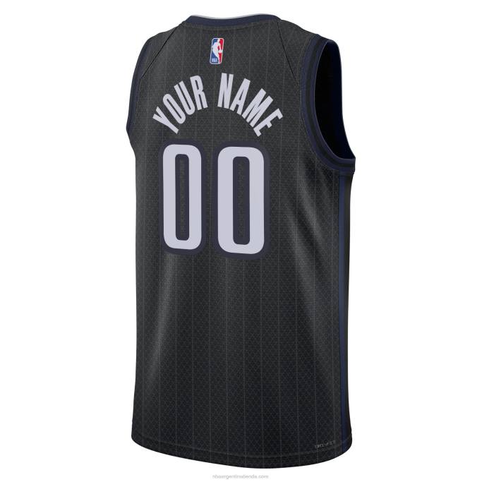 NBA 0F6D1567 orlando magic nike negro swingman camiseta personalizada