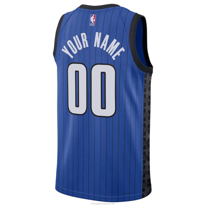 NBA 0F6D311 orlando magic jordan brand royal swingman jersey personalizado