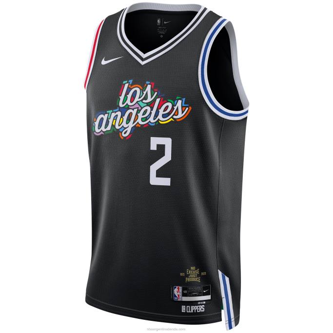 NBA 0F6D155 la clippers kawhi leonard nike swingman jersey negro