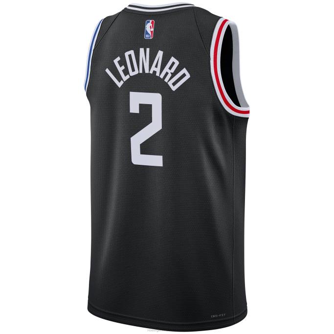 NBA 0F6D155 la clippers kawhi leonard nike swingman jersey negro