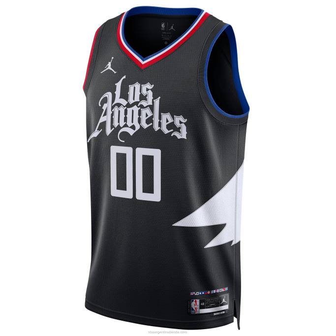 NBA 0F6D2338 la clippers jordan brand negro swingman jersey personalizado