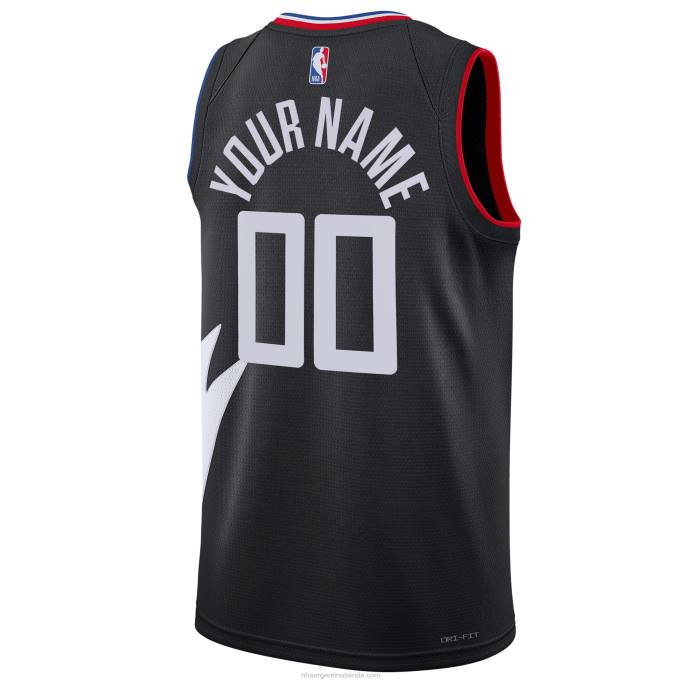 NBA 0F6D2338 la clippers jordan brand negro swingman jersey personalizado