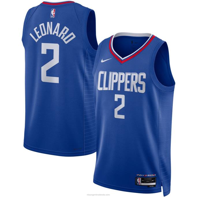 NBA 0F6D2810 la clippers kawhi leonard nike royal swingman jersey