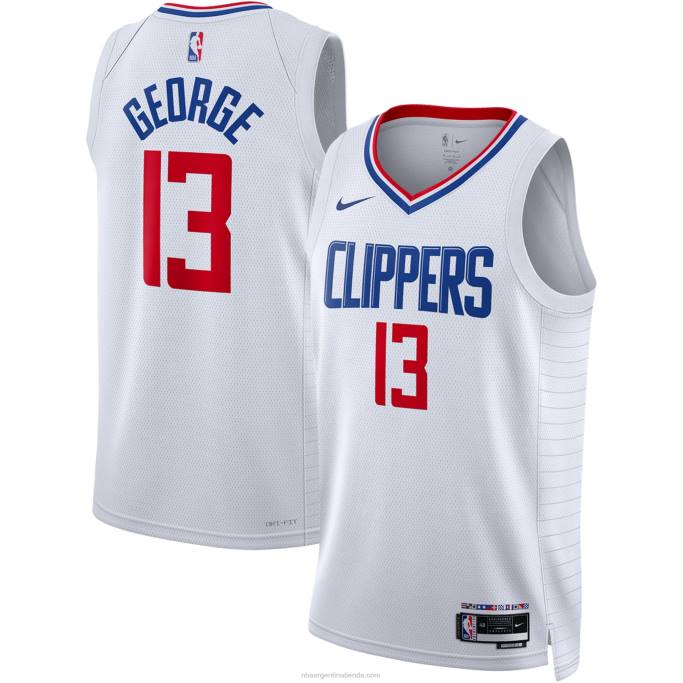 NBA 0F6D5046 camiseta la clippers paul george nike blanca swingman