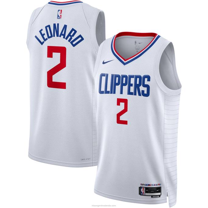 NBA 0F6D9222 camiseta la clippers kawhi leonard nike blanca swingman
