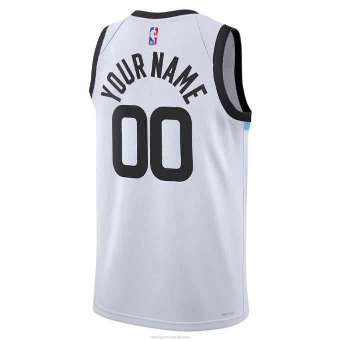 NBA 0F6D2091 Minnesota Timberwolves Nike White Swingman camiseta personalizada