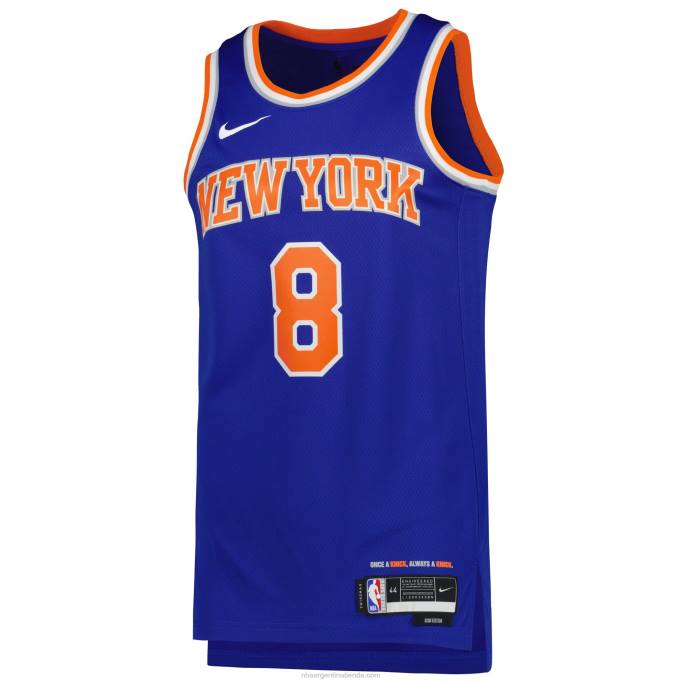 NBA 0F6D10553 camiseta new york knicks kemba walker nike azul swingman