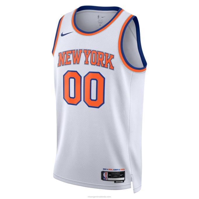 NBA 0F6D4796 camiseta new york knicks nike blanca swingman personalizada