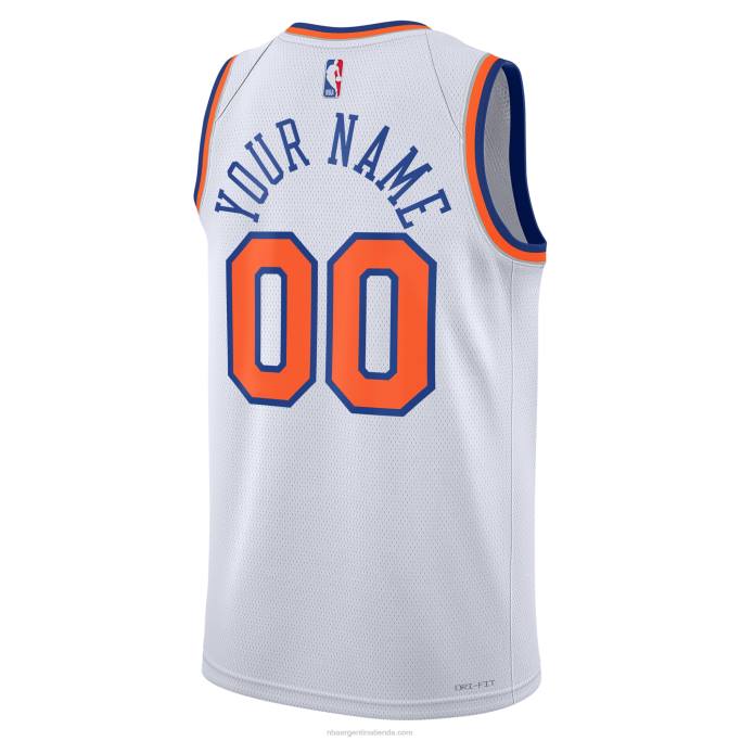 NBA 0F6D4796 camiseta new york knicks nike blanca swingman personalizada