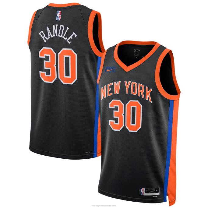 NBA 0F6D551 camiseta new york knicks julius randle nike swingman negro