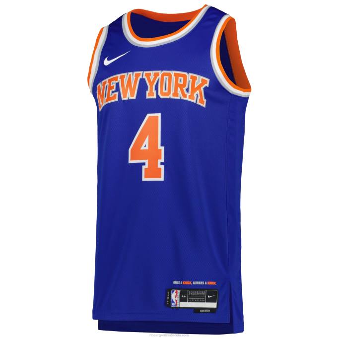 NBA 0F6D6549 camiseta new york knicks derrick rose nike azul swingman
