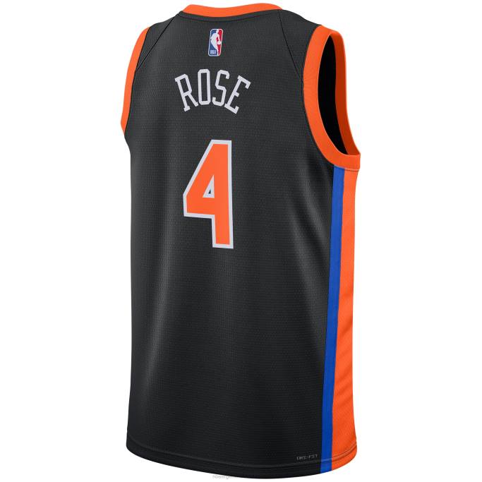 NBA 0F6D7991 camiseta new york knicks derrick rose nike negro swingman