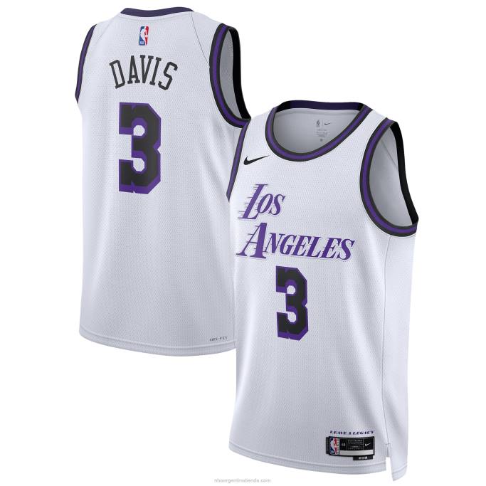 NBA 0F6D542 camiseta los angeles lakers anthony davis nike blanca swingman