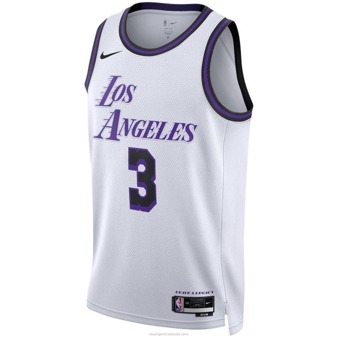 NBA 0F6D542 camiseta los angeles lakers anthony davis nike blanca swingman