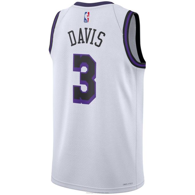 NBA 0F6D542 camiseta los angeles lakers anthony davis nike blanca swingman