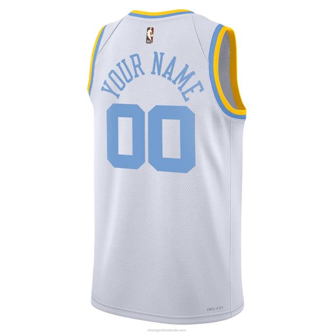 NBA 0F6D64 camiseta los angeles lakers nike blanca personalizada swingman