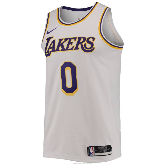 NBA 0F6D8363 camiseta los angeles lakers russell westbrook nike swingman blanca