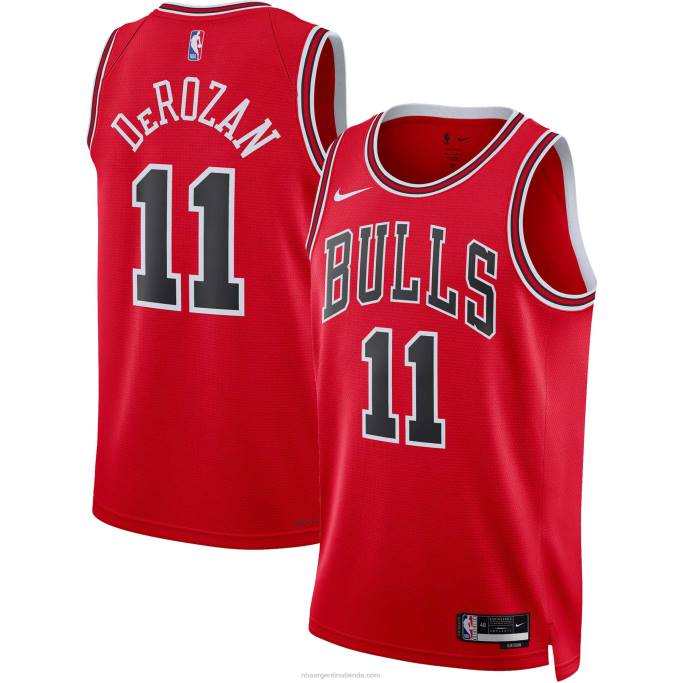 NBA 0F6D141 camiseta chicago bulls demar derozan nike rojo swingman