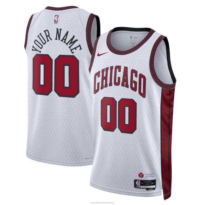NBA 0F6D335 camiseta chicago bulls nike blanca swingman personalizada