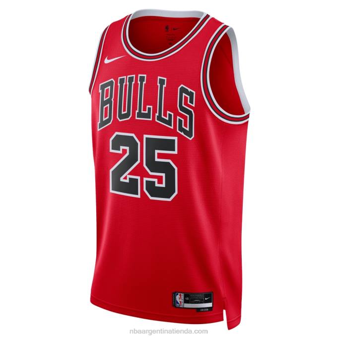 NBA 0F6D4914 camiseta chicago bulls dalen terry nike red draft primera ronda pick swingman